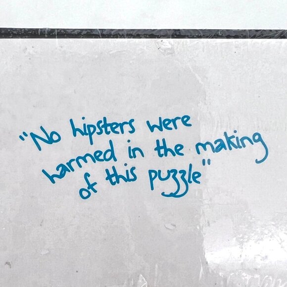 Hipster 1000 Piece Jigsaw Puzzle By Monkey Fist Vivid Color Glossy Cardboard 12+ - Picture 16 of 16